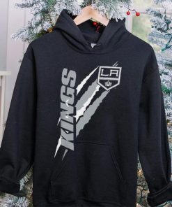 Los Angeles Kings Starter Black Color Scratch T Shirt 7 Los Angeles Kings Starter Black Color Scratch T Shirt