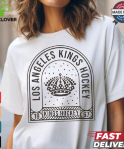 Los Angeles Kings Uphill Stained Glass T Shirt