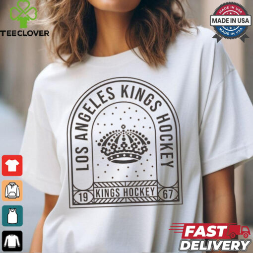 Los Angeles Kings Uphill Stained Glass T Shirt