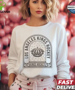 Los Angeles Kings Uphill Stained Glass T Shirt