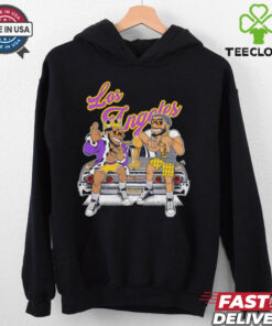 Los Angeles Lakers AD and LEBRON trophy shirt 1 Los Angeles Lakers AD and LEBRON trophy shirt