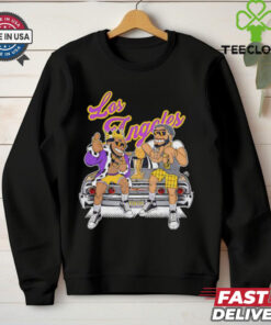 Los Angeles Lakers AD and LEBRON trophy shirt 3 Los Angeles Lakers AD and LEBRON trophy shirt