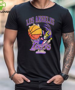 Los Angeles Lakers And My Hero Academia All Might Smash T Shirt 2 Los Angeles Lakers And My Hero Academia All Might Smash T Shirt