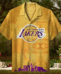 Los Angeles Lakers Basketball Hawaiian Shirt