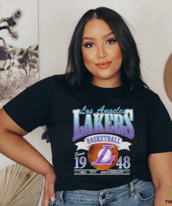 Los Angeles Lakers Basketball Since 1948 NBA 75th Anniversary LAL Fan Unisex T Shirt