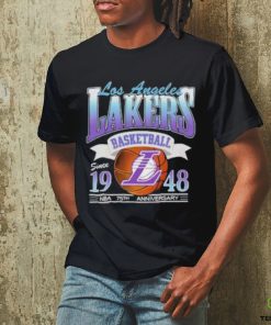 Los Angeles Lakers Basketball Since 1948 NBA 75th Anniversary LAL Fan Unisex T Shirt