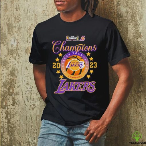 Los Angeles Lakers Champions 2023 NBA In Season Tournament Basketball Shirt