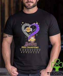 Los Angeles Lakers Champions Let's Go Lakers T Shirt
