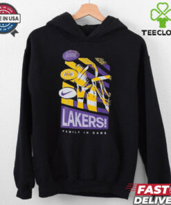 Los Angeles Lakers Family In Game Nike T Shirts