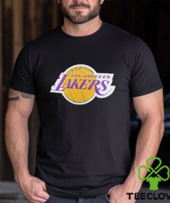 Los Angeles Lakers Fanatics Branded Black Primary Team Logo Shirt