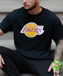 Los Angeles Lakers Fanatics Branded Black Primary Team Logo Shirt