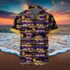 Los Angeles Lakers Hawaii Set Pattern Vintage 3D Hawaiian Shirt And Shorts