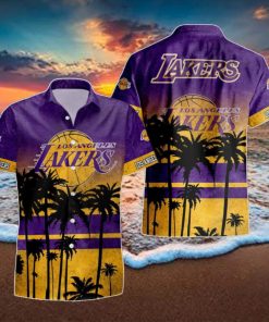 Los Angeles Lakers Hawaiian Shirt Hot Trending Love Gift For Fans