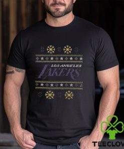 Los Angeles Lakers Holiday Ugly Christmas Shirt 2 Los Angeles Lakers Holiday Ugly Christmas Shirt