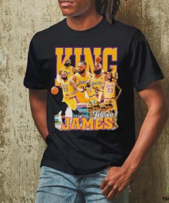 Los Angeles Lakers King James Player Basketball NBA Lakers T Shirt