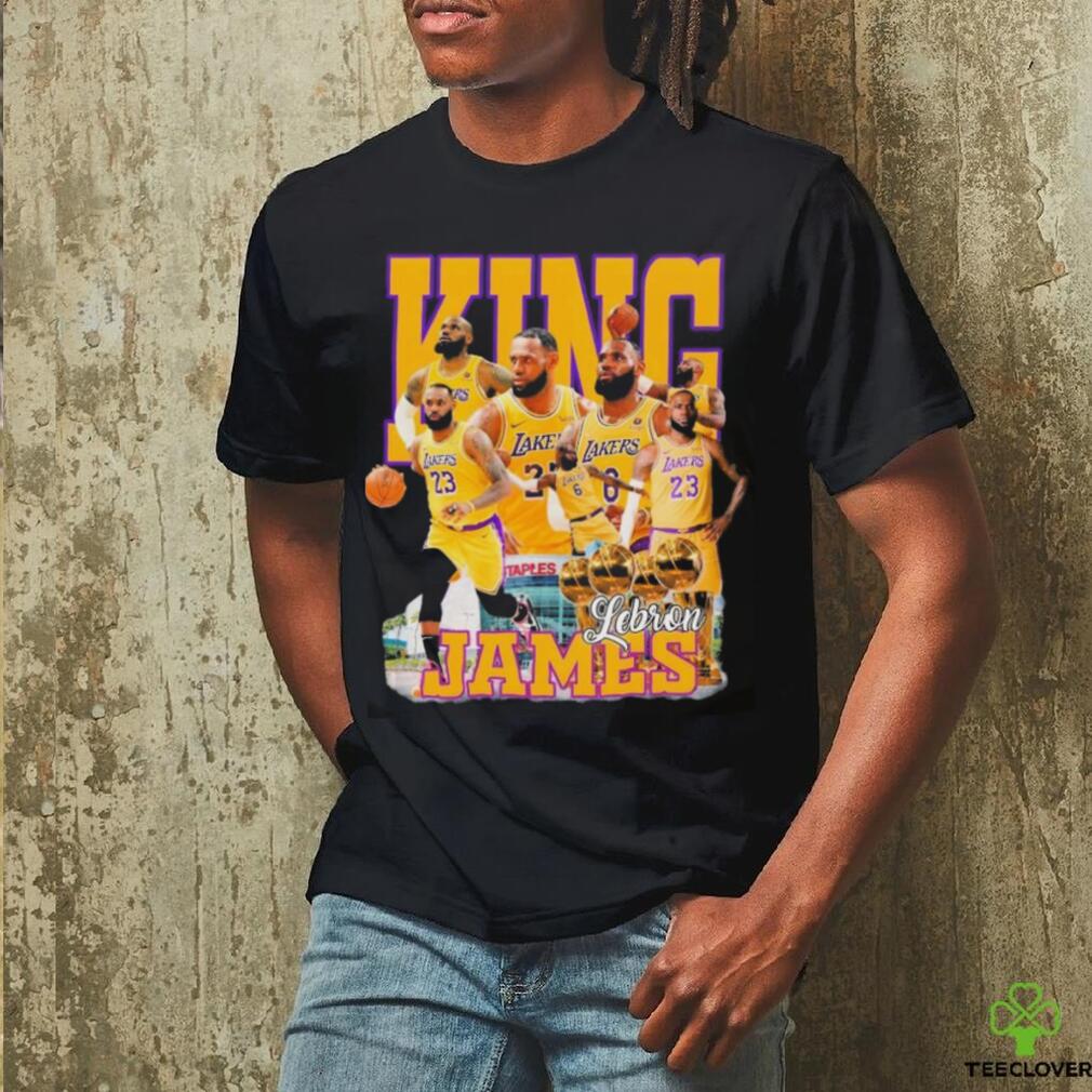 Los Angeles Lakers King James Player Basketball NBA Lakers T Shirt Los Angeles Lakers King James Player Basketball NBA Lakers T Shirt