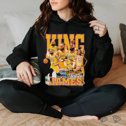 Los Angeles Lakers King James Player Basketball NBA Lakers T Shirt