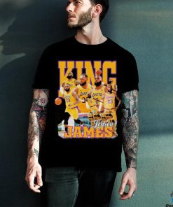 Los Angeles Lakers King James Player Basketball NBA Lakers T Shirt