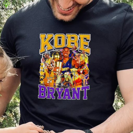 Los Angeles Lakers Kobe Bean Bryant number 24 professional basketball player honors shirt