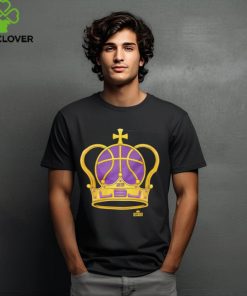 Los Angeles Lakers LeBron James LBJ crown shirt