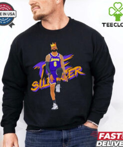 Los Angeles Lakers LeBron James No. 6 The Silencer shirt