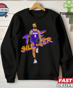 Los Angeles Lakers LeBron James No. 6 The Silencer shirt