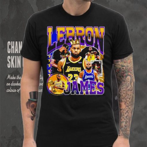 Los Angeles Lakers LeBron James professional basketball player honors crown hoodie, sweater, longsleeve, shirt v-neck, t-shirt