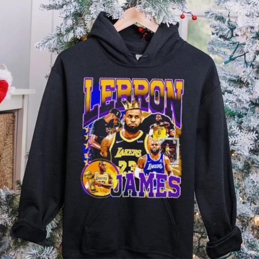 Los Angeles Lakers LeBron James professional basketball player honors crown hoodie, sweater, longsleeve, shirt v-neck, t-shirt