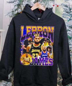 Los Angeles Lakers LeBron James professional basketball player honors crown hoodie, sweater, longsleeve, shirt v-neck, t-shirt