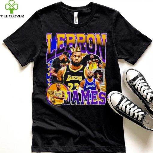 Los Angeles Lakers LeBron James professional basketball player honors crown hoodie, sweater, longsleeve, shirt v-neck, t-shirt