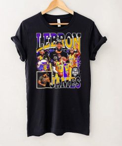 Los Angeles Lakers LeBron James professional basketball player honors shirt