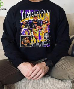 Los Angeles Lakers LeBron James professional basketball player honors shirt