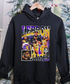 Los Angeles Lakers LeBron James professional basketball player honors shirt