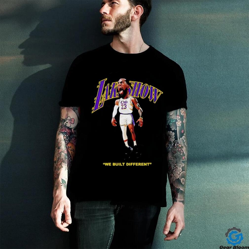 Los Angeles Lakers LeBron James we built different shirt Los Angeles Lakers LeBron James we built different shirt