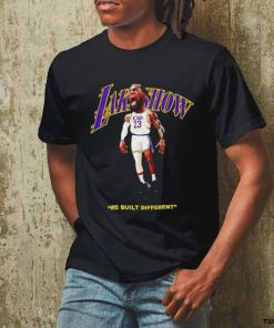 Los Angeles Lakers LeBron James we built different shirt