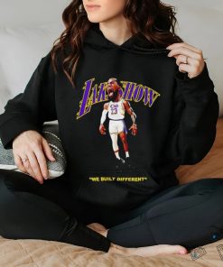 Los Angeles Lakers LeBron James we built different shirt