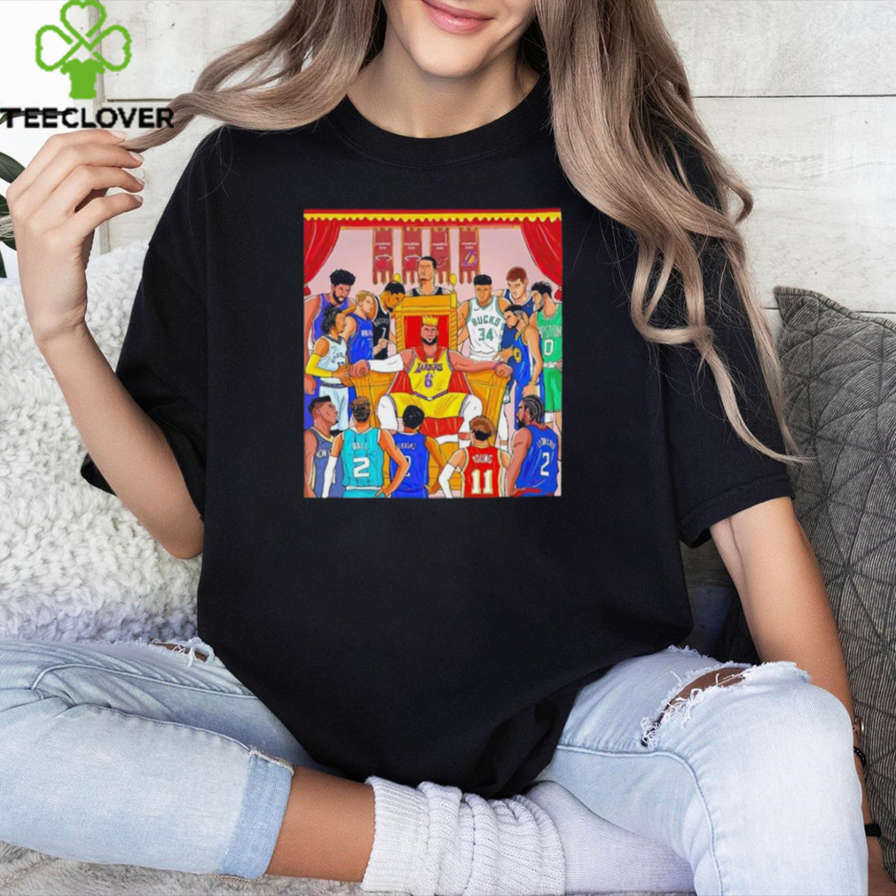 Los Angeles Lakers Lebron James The King Of T Shirt Los Angeles Lakers Lebron James The King Of T Shirt