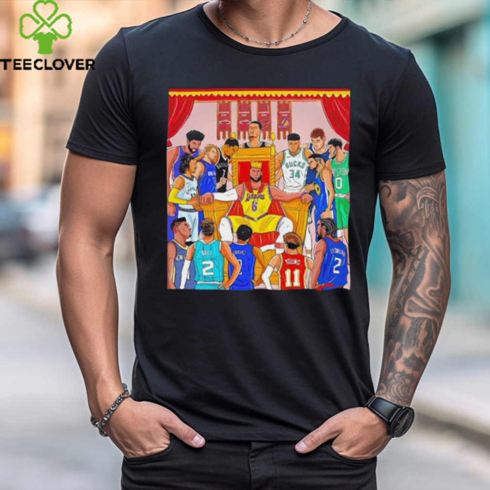 Los Angeles Lakers Lebron James The King Of T Shirt Los Angeles Lakers Lebron James The King Of T Shirt