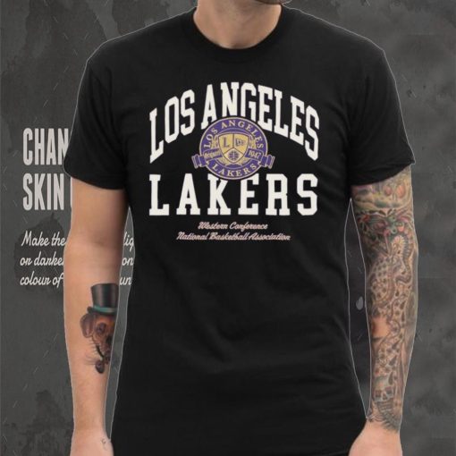 Los Angeles Lakers Letterman Classic T Shirt