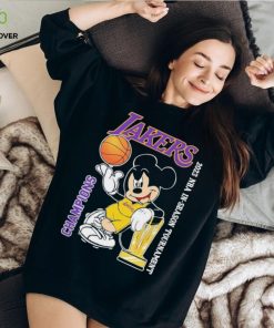 Los Angeles Lakers Mickey Mouse 2023 NBA In Season Tournament Champions hoodie, sweater, longsleeve, shirt v-neck, t-shirt