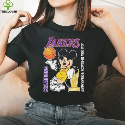 Los Angeles Lakers Mickey Mouse 2023 NBA In Season Tournament Champions hoodie, sweater, longsleeve, shirt v-neck, t-shirt