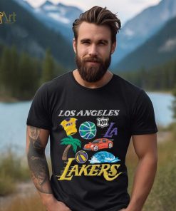 Los Angeles Lakers NBA x MARKET Unisex Claymation T Shirt