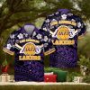 Los Angeles Lakers National National Basketball Association 2024 Polynesian Pattern Hawaiian Shirt