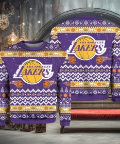 Los Angeles Lakers Ugly Christmas Sweater