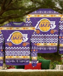 Los Angeles Lakers Ugly Christmas Sweater