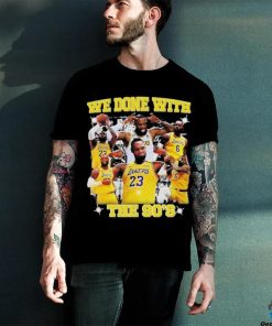 Los Angeles Lakers We Done With The 90’S Shirt