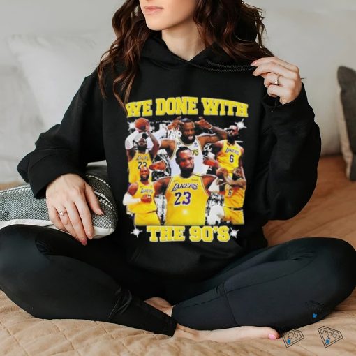 Los Angeles Lakers We Done With The 90’S Shirt