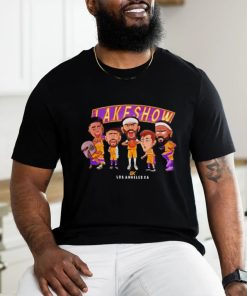 Los Angeles Lakers basketball NBA Lakeshow team graphic deisgn shirt