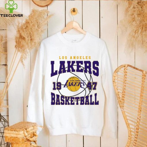 Los Angeles Lakers basketball NBA est 1947 logo retro shirt