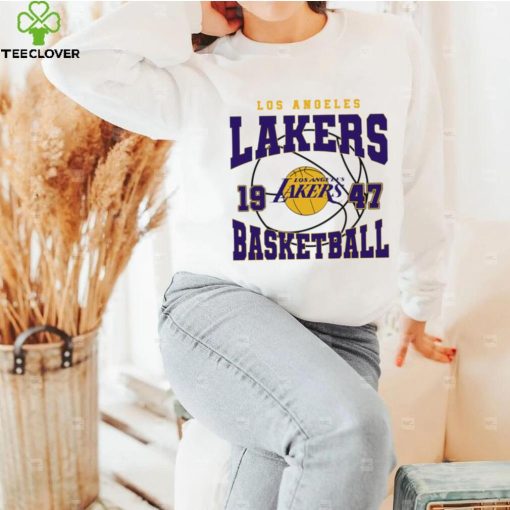 Los Angeles Lakers basketball NBA est 1947 logo retro shirt